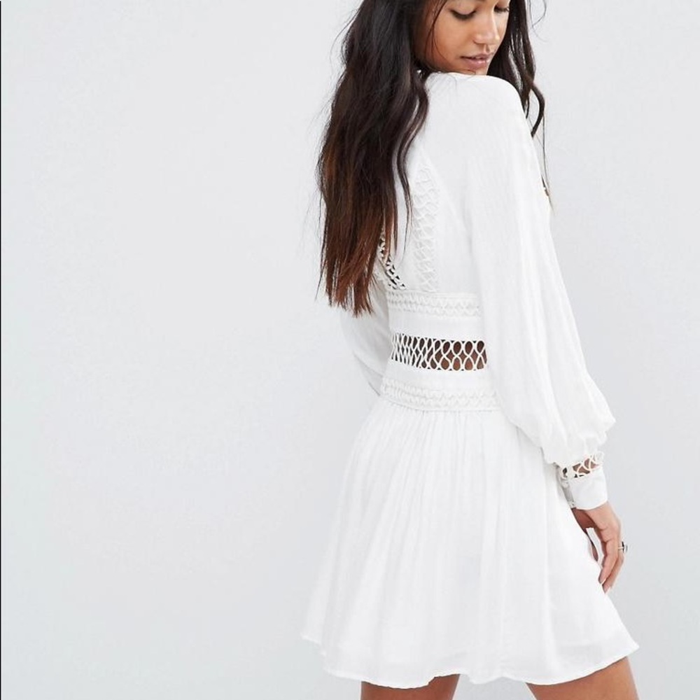 Free people ‘ I think i love you’ mini dress